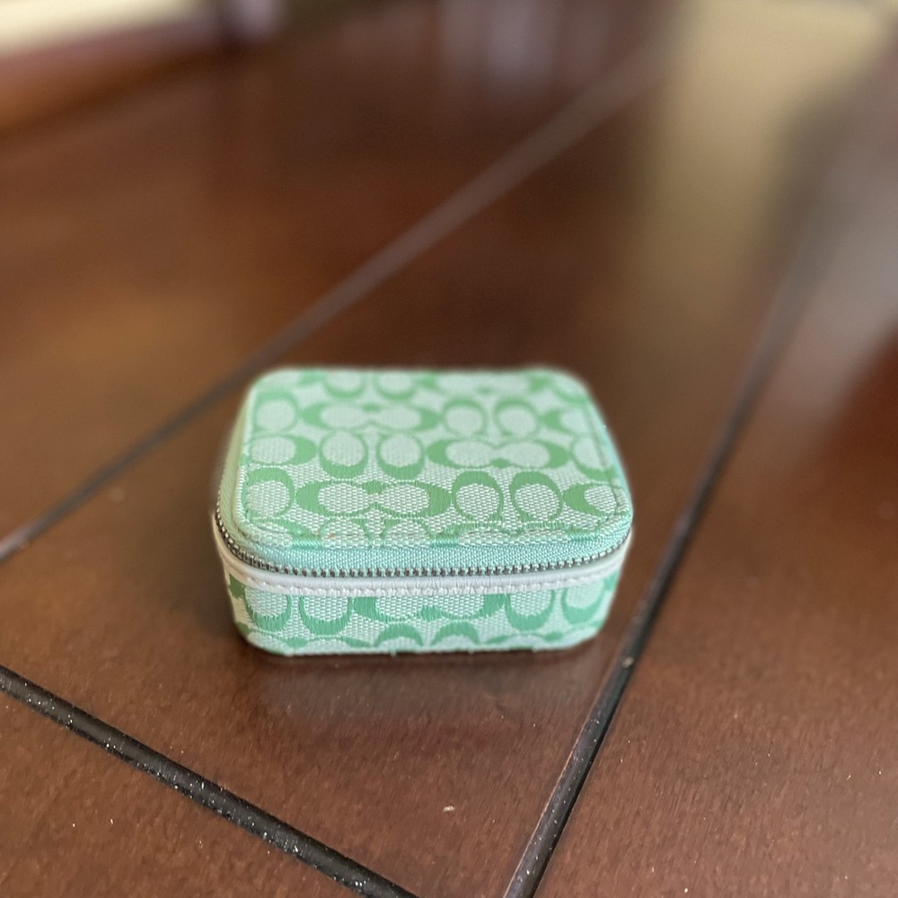 COACH Lime Signature Box
